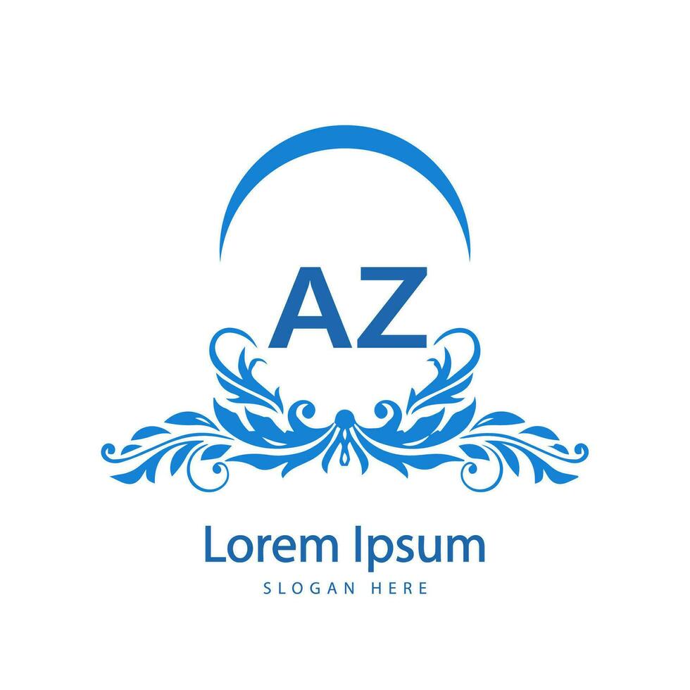 Brief kalligraphisch minimal Monogramm Emblem Stil Vektor Logo