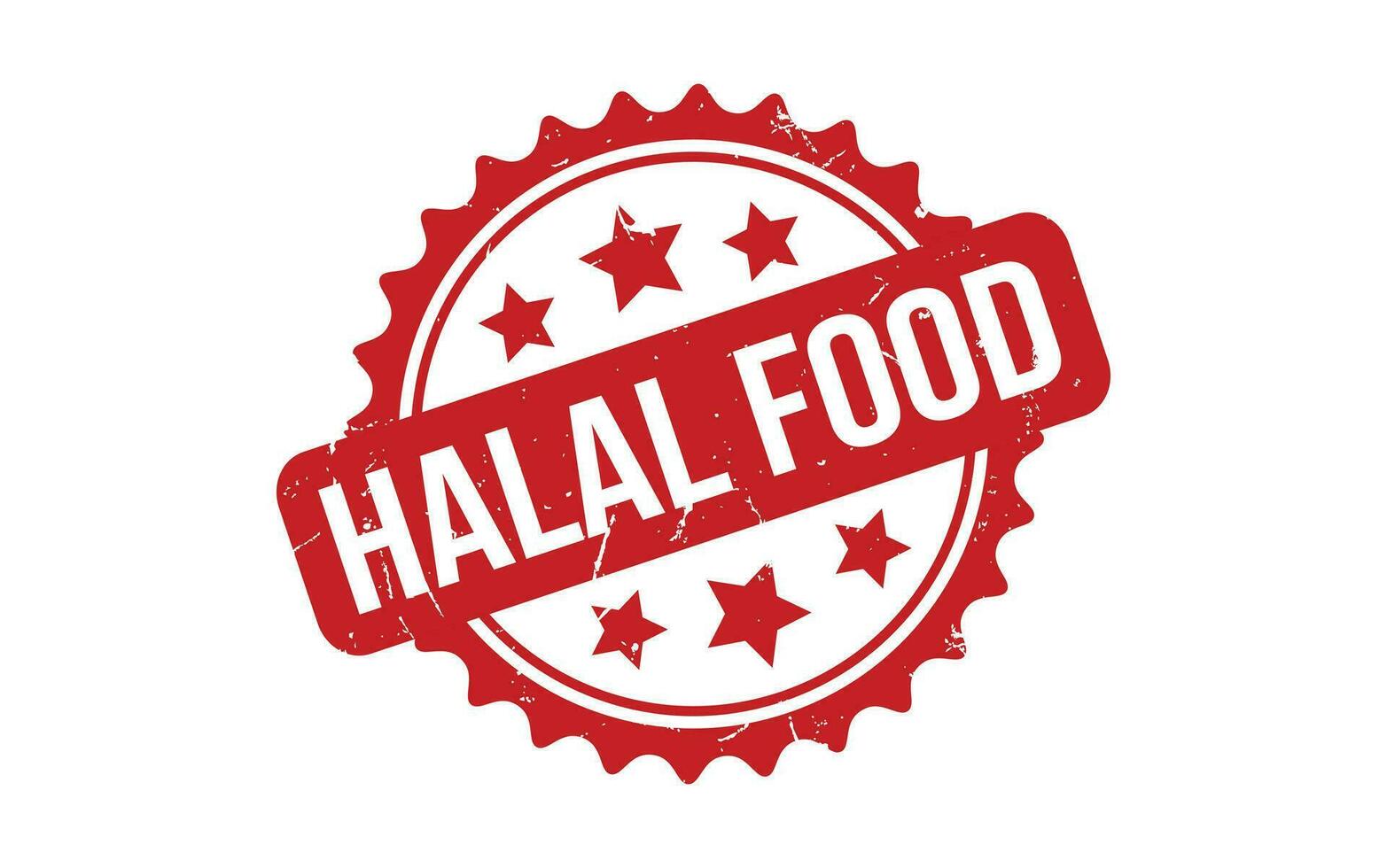 halal Essen Gummi Grunge Briefmarke Siegel Vektor