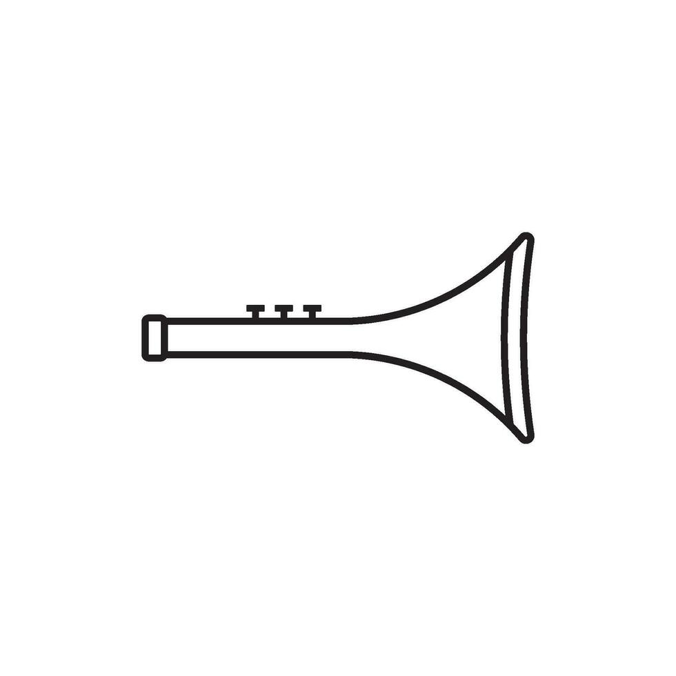 trumpet ikon vektor