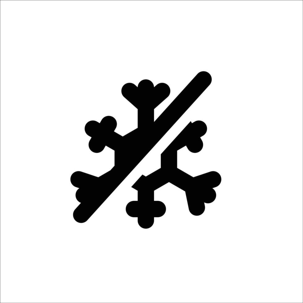 Schnee Symbol Vektor