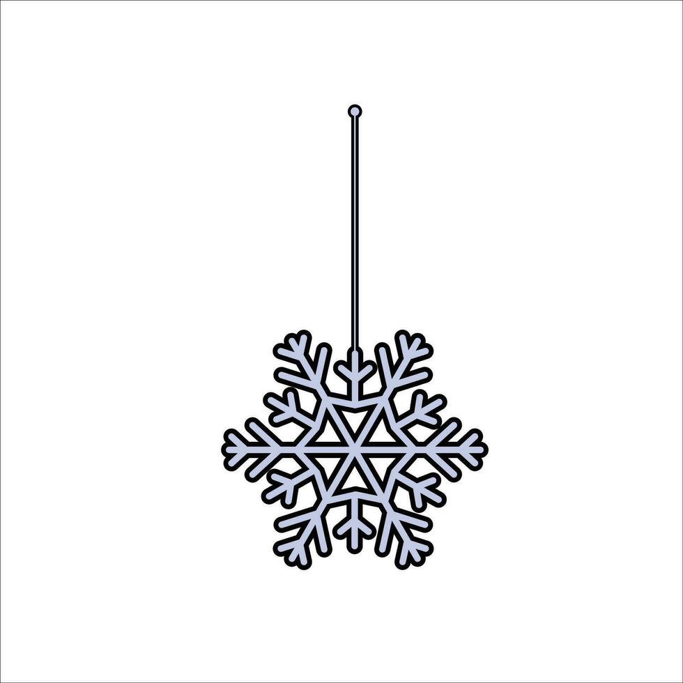 Schnee Symbol Vektor