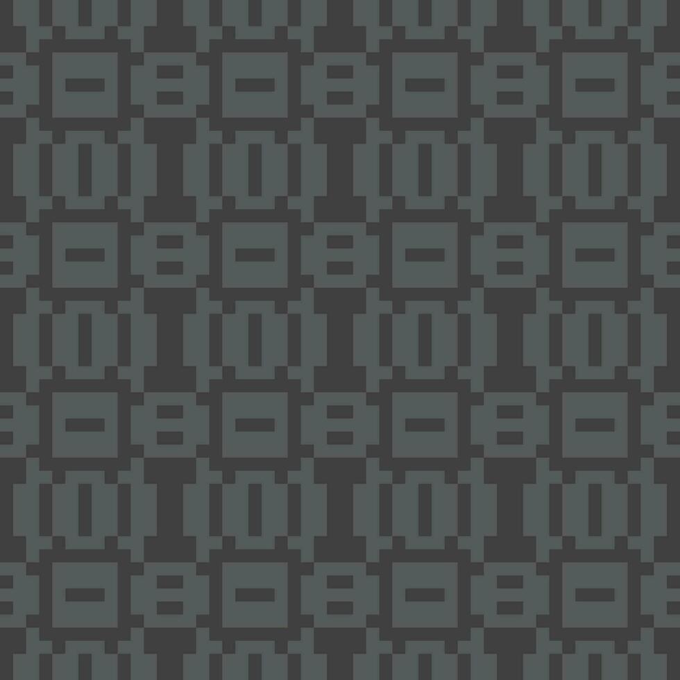ein schwarz und grau Muster mit Quadrate vektor