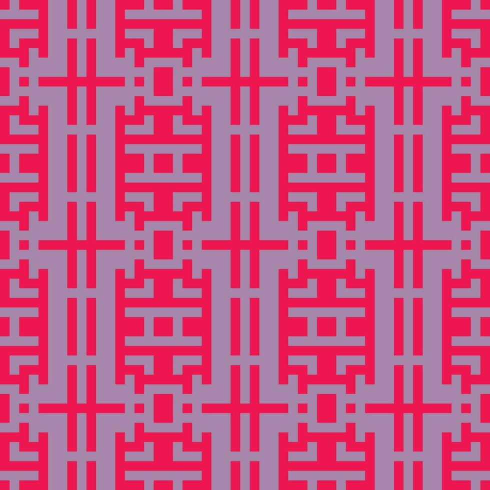 en rosa och grå geometrisk mönster vektor
