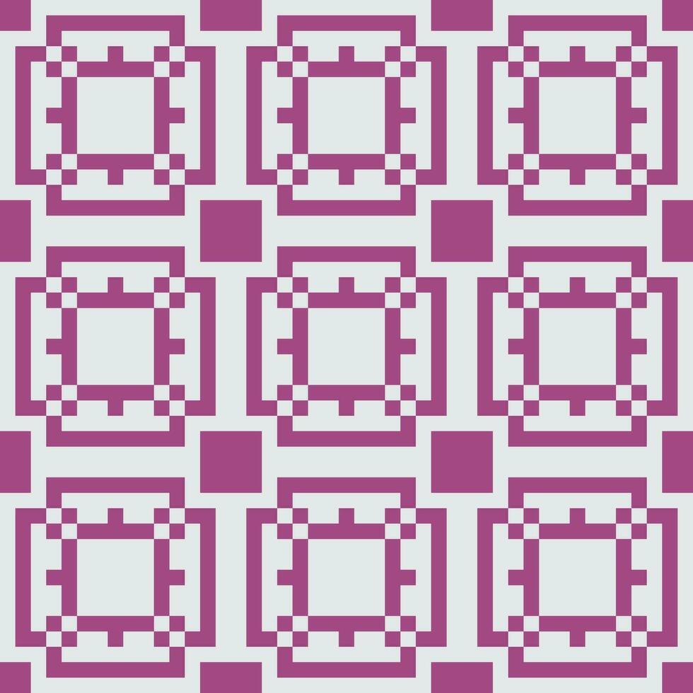 ein lila und Weiß Platz Muster vektor