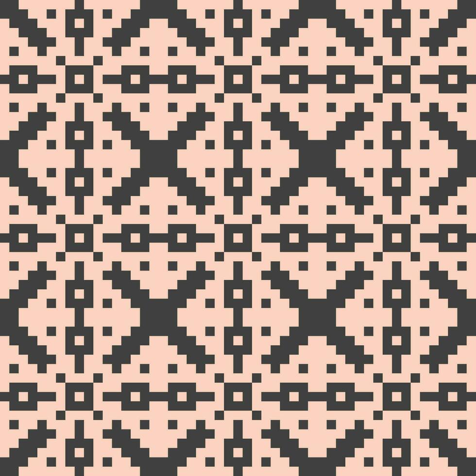 ein schwarz und Rosa geometrisch Muster vektor
