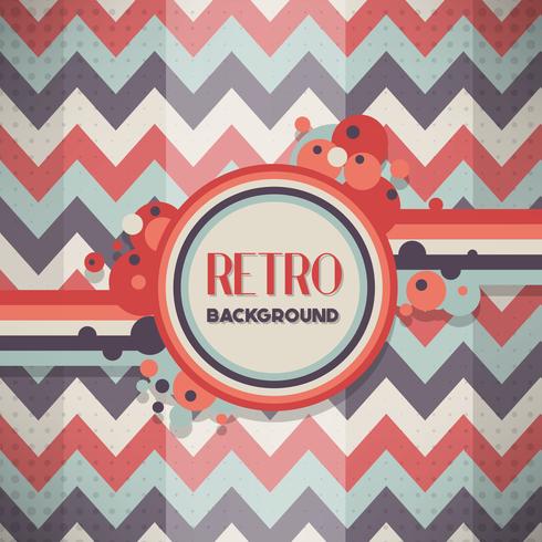 Gammal retro vintage stil design mall vektor