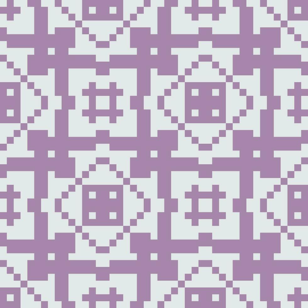 ein lila und Weiß geometrisch Muster vektor