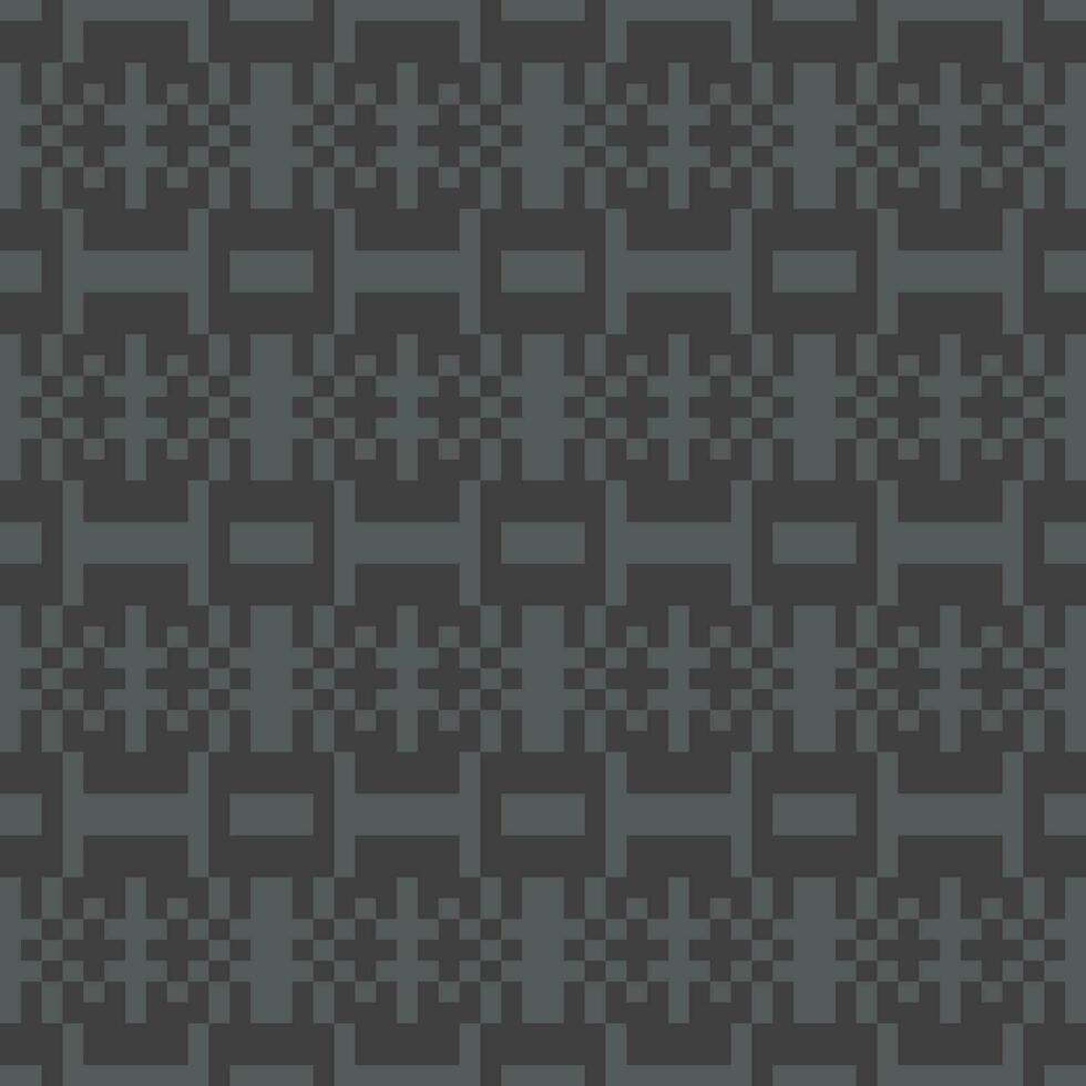 ein schwarz und grau Muster mit Quadrate vektor