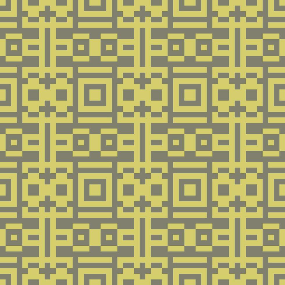 en gul och grå geometrisk mönster vektor