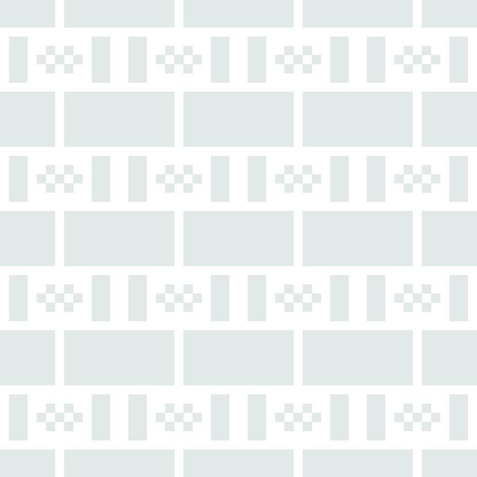 en vit och grå mönster med kvadrater vektor