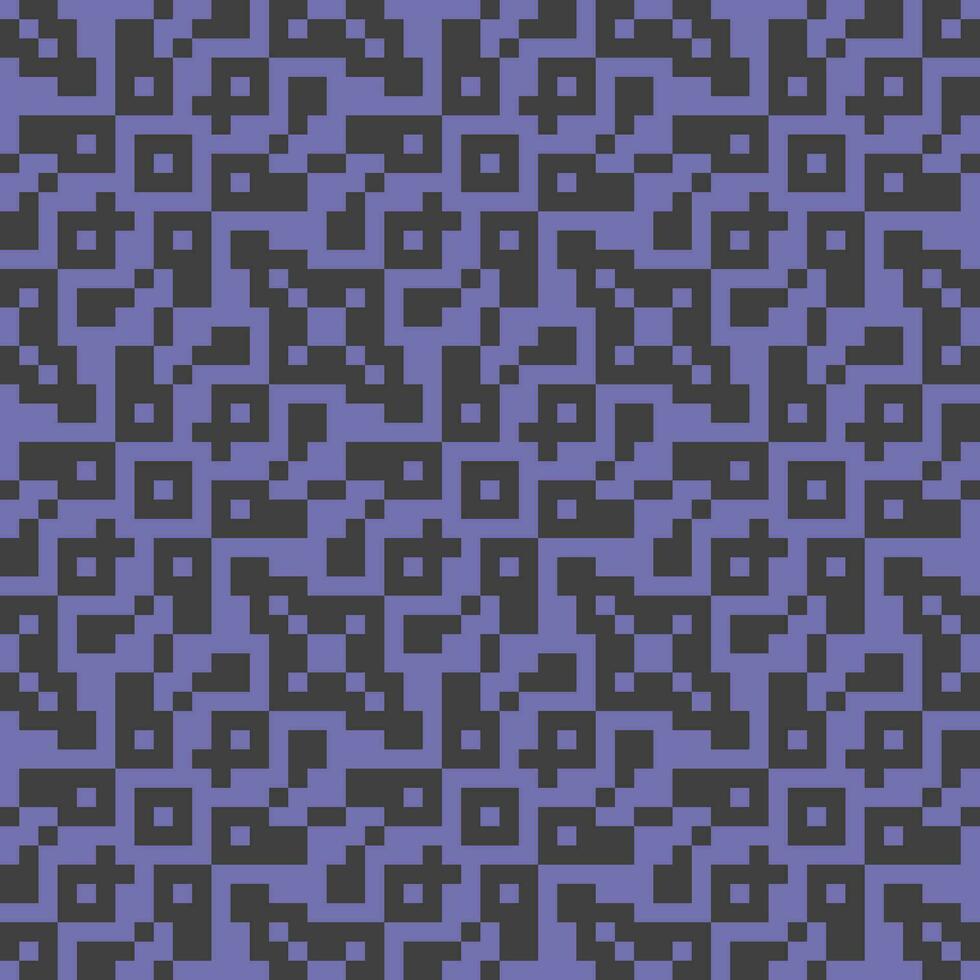 en lila och svart mönster med kvadrater vektor