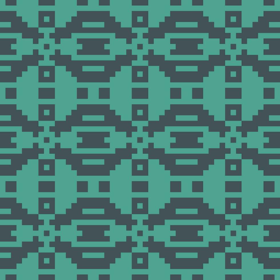 ein Grün und schwarz geometrisch Muster vektor