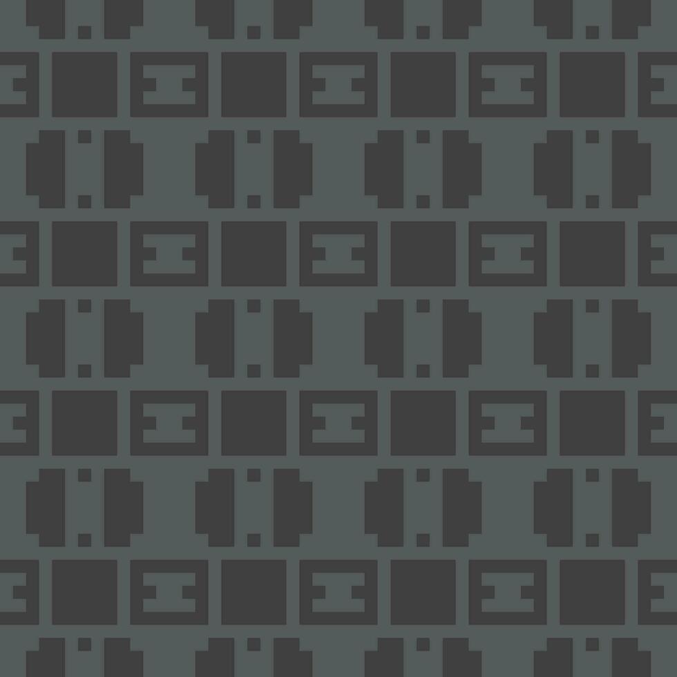 ein grau und schwarz Muster mit Quadrate vektor