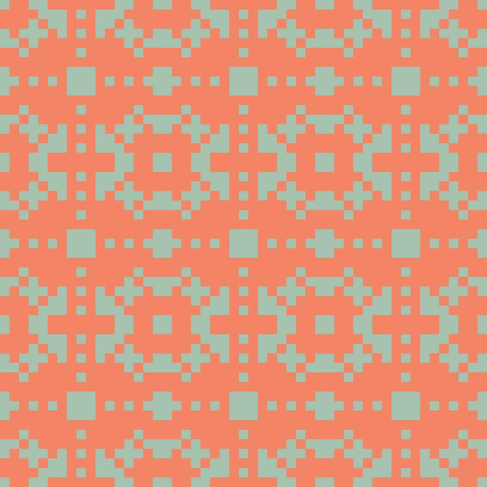 en färgrik mönster med kvadrater och kvadrater vektor