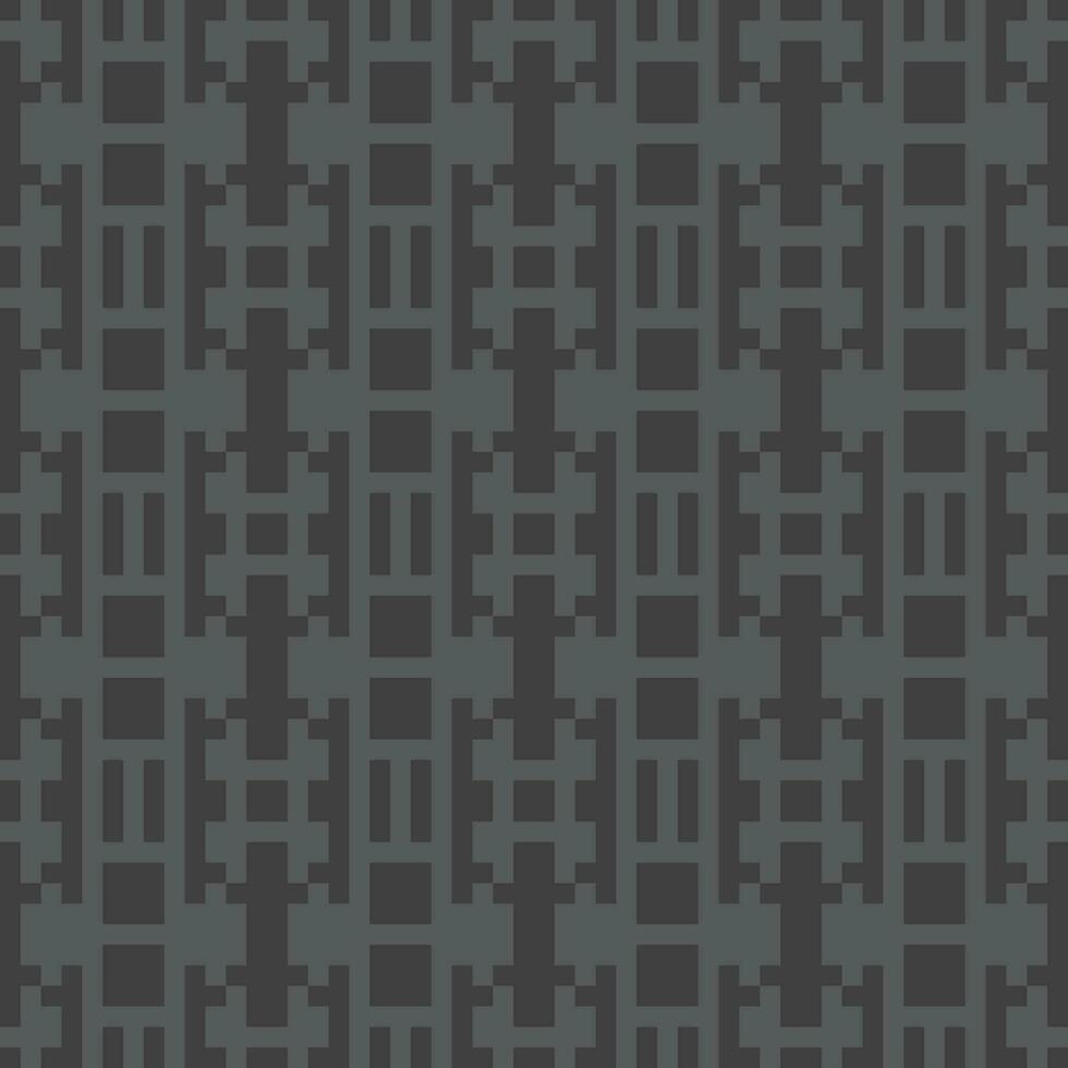 en svart och grå mönster med kvadrater vektor