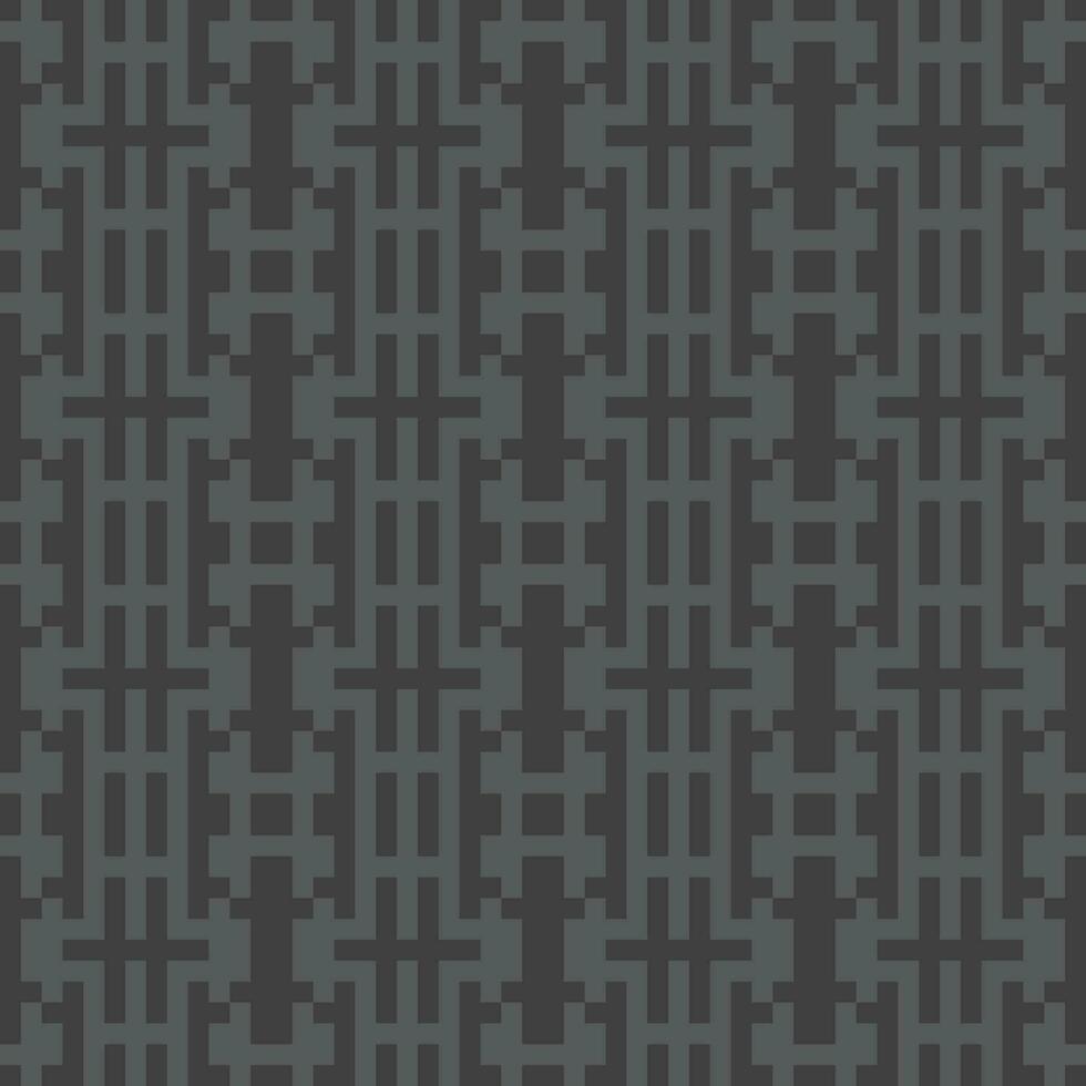 en grå och svart bricka mönster med kvadrater vektor