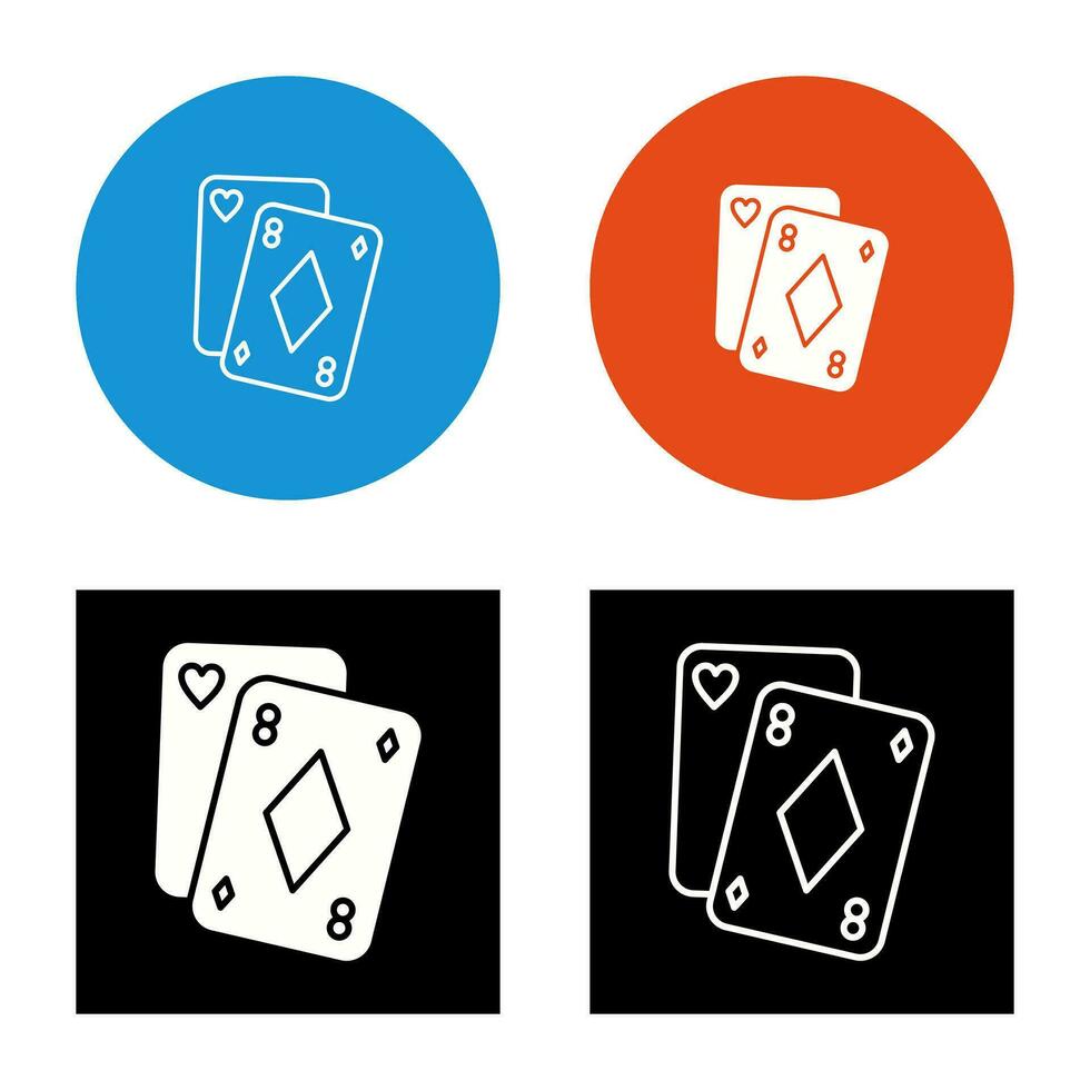 poker vektor ikon