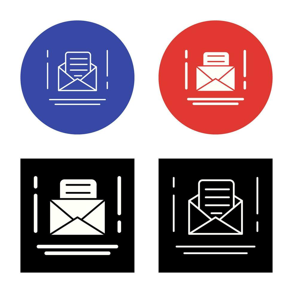 E-Mail-Vektor-Symbol vektor