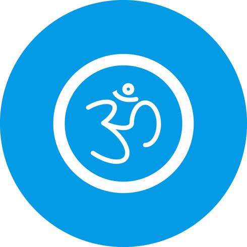 Vektor Zeichen Hindu-Symbol