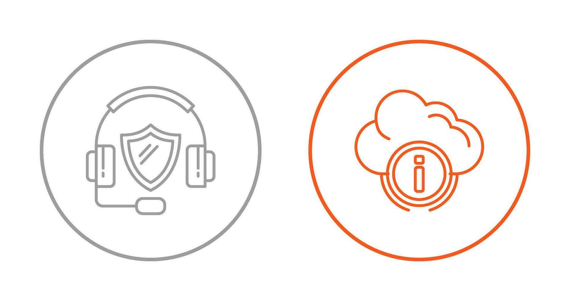 Anruf Center und Wolke Computing Symbol vektor