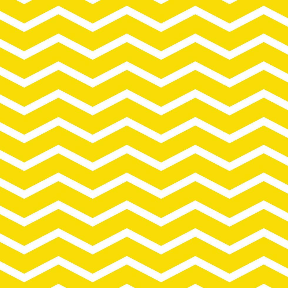 abstrakt sömlös geometrisk horisontell hörn linje Vinka mönster med gul bakgrund. vektor