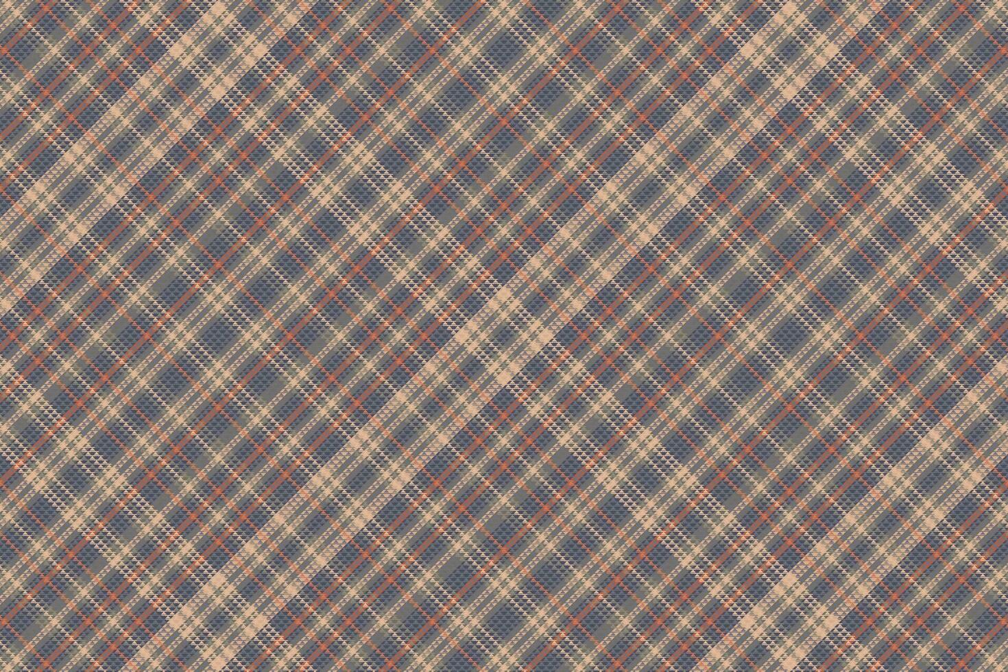 tartan plädmönster med textur och naturfärg. vektor