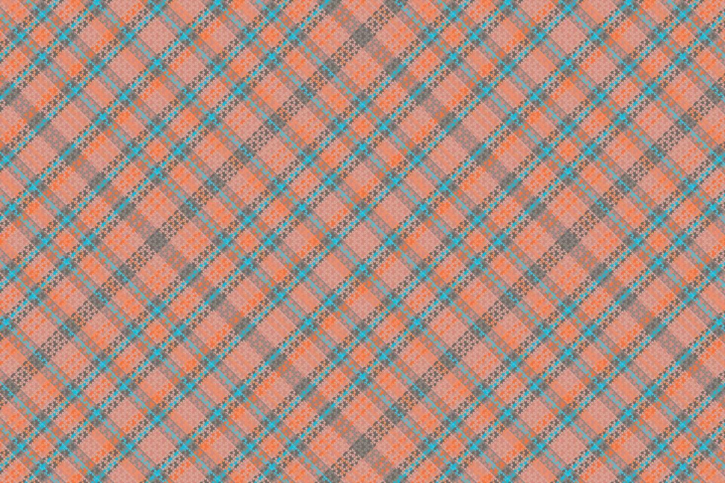 Tartan-Karomuster mit Textur und Naturfarbe. vektor