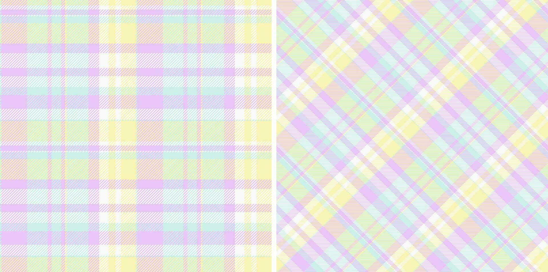 textil- pläd tartan av bakgrund vektor kolla upp med en tyg textur mönster sömlös.