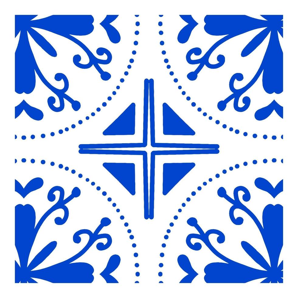 marockansk geometrisk inredning lapptäcke. azulejo marockansk tapet vektor