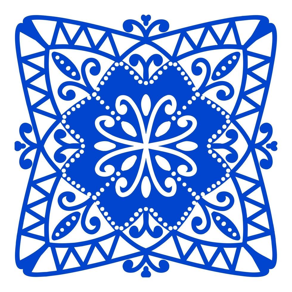 marockansk geometrisk inredning lapptäcke. azulejo marockansk tapet vektor