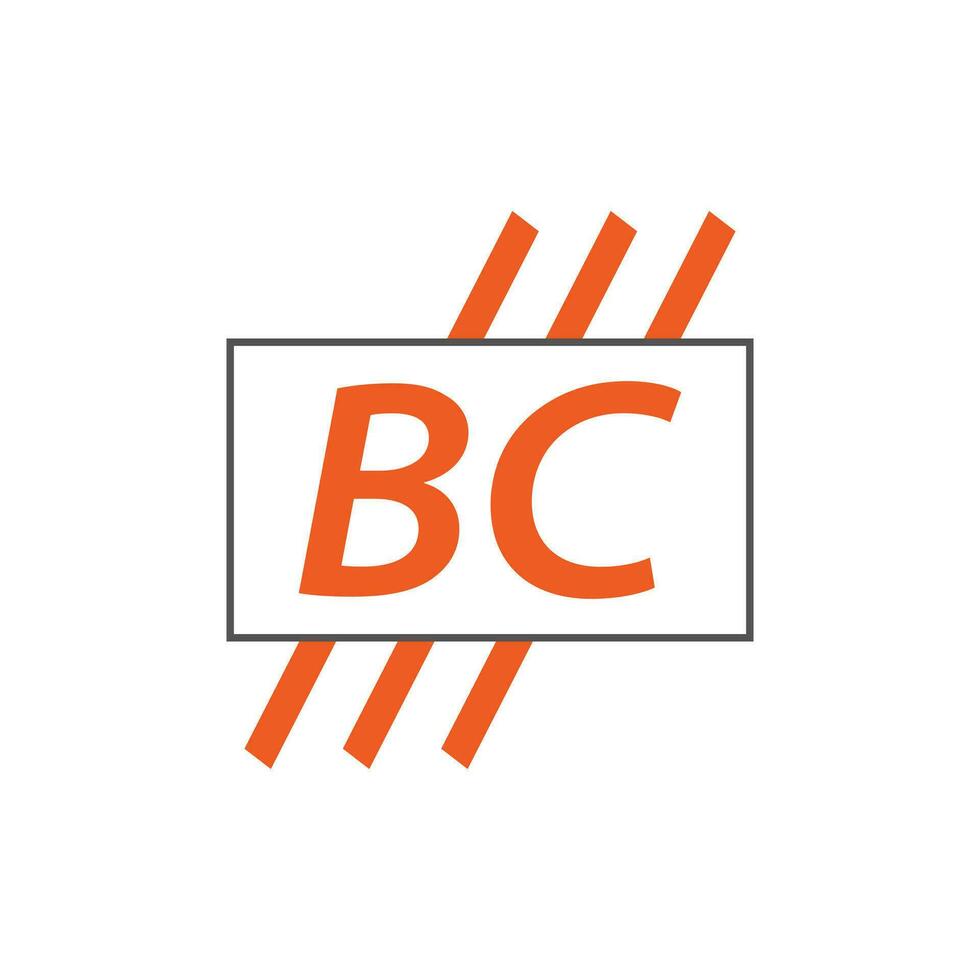 Brief bc Logo. b c. bc Logo Design Vektor Illustration zum kreativ Unternehmen, Geschäft, Industrie. Profi Vektor