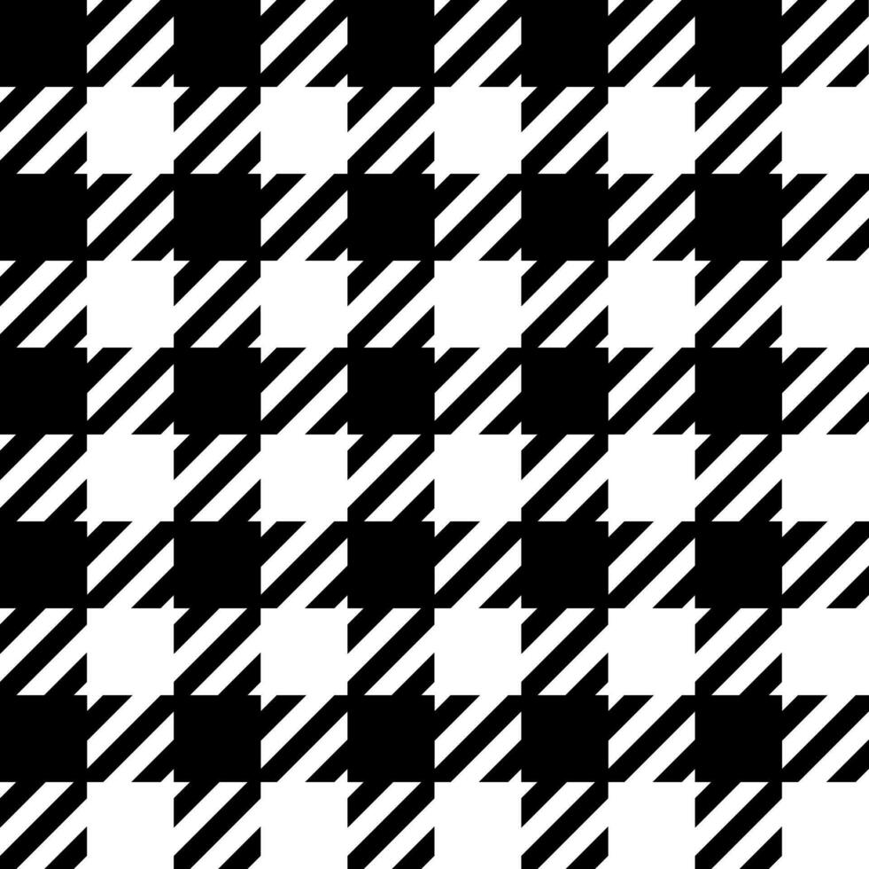 nahtloses Schwarz-Weiß-Muster vektor