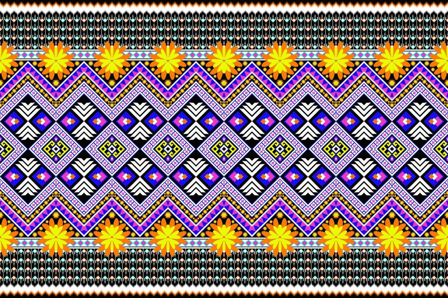 Georgia Teppich nahtlos Muster. einheimisch amerikanisch Ornament. ethnisch Süd Western Dekor Stil. Boho geometrisch Ornament. Vektor nahtlos Muster. Mexikaner Decke, gewebte Teppich beleuchtet