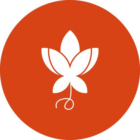 Vektor Blume Symbol