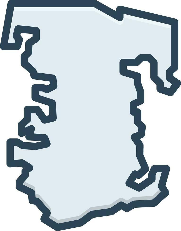 Färg ikon för Portsmouth vektor