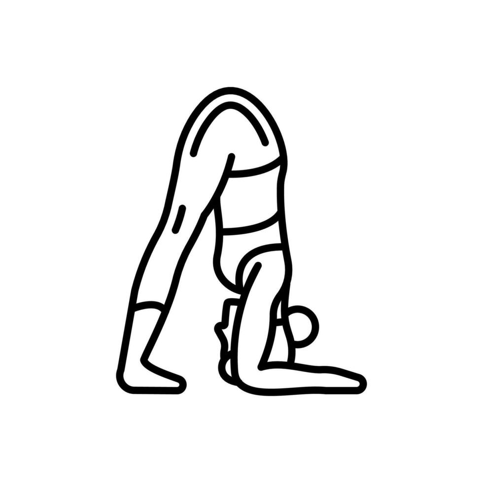 Delfin Pose Symbol im Vektor. Illustration vektor