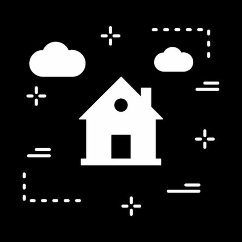 vektor hus ikon