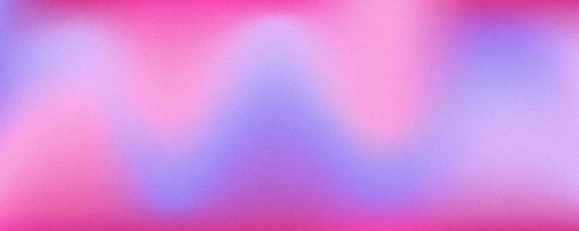 lutning färgad bakgrund. mjuk rosa och violett kornig gradering. suddig retro affisch med abstrakt ljud textur. vektor