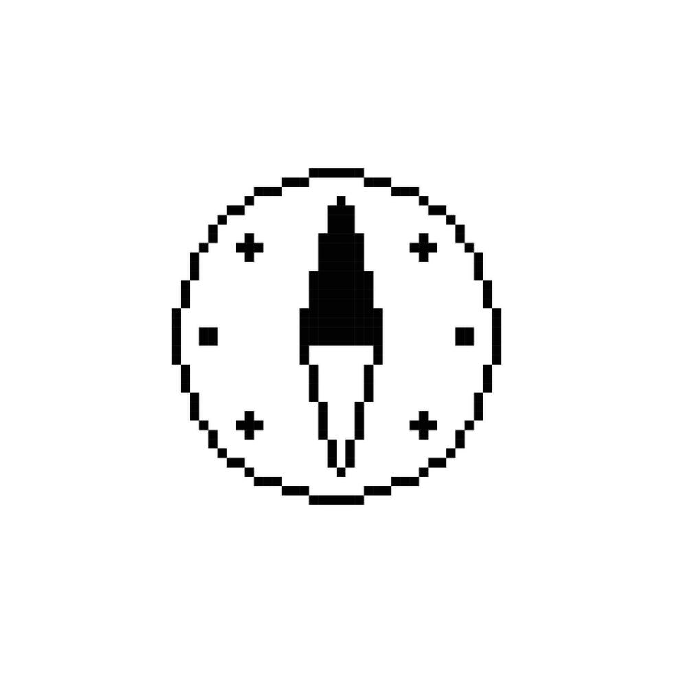 kompass logotyp ikon vektor