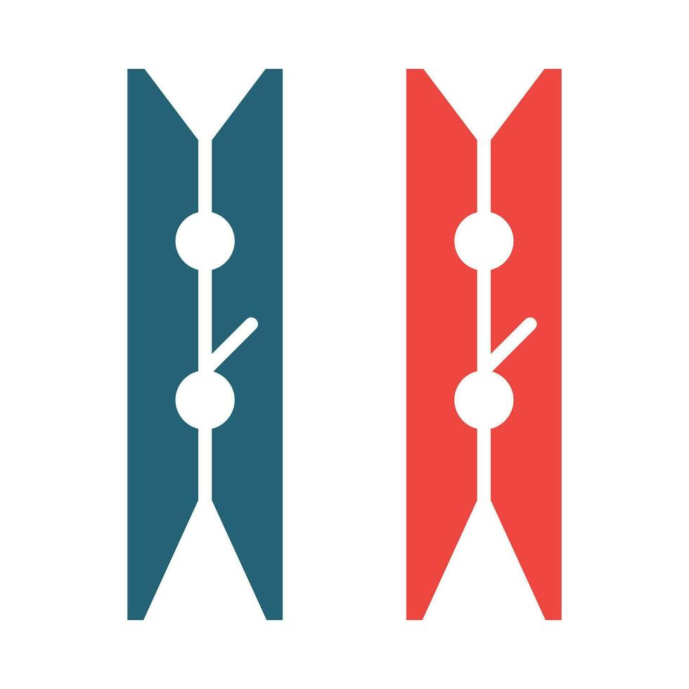 Kleider Vektor Glyphe zwei Farbe Symbol zum persönlich und kommerziell verwenden.
