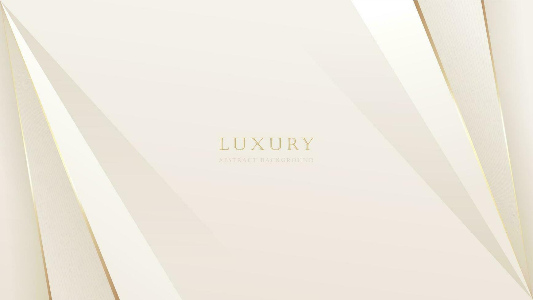abstrakt Luxus Gold vergeben Hintergrund. modern hell Diamant Rahmen Design Banner. Vektor Illustration
