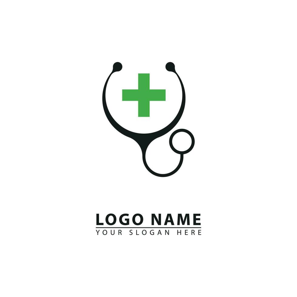 abstrakt Gesundheit Klinik Logo Symbol vektor
