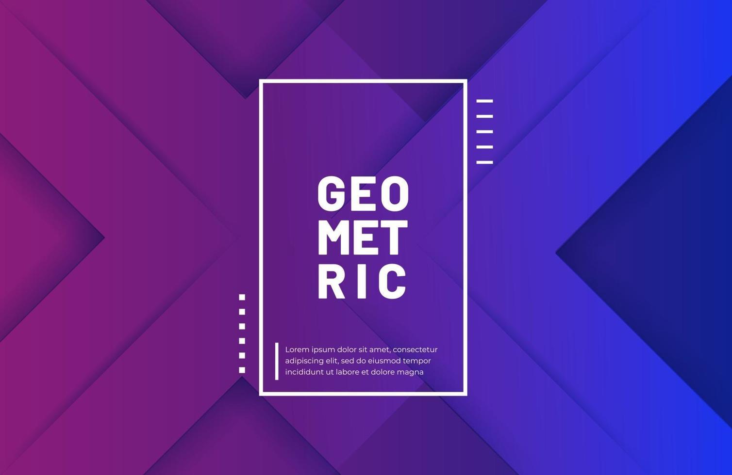 abstrakt geometrisk bakgrund med modern gradientfärg vektor