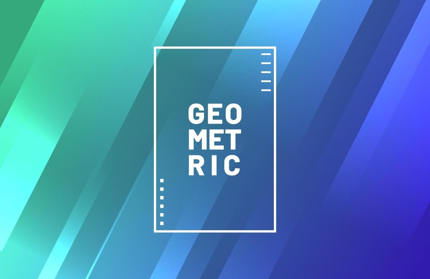 abstrakter geometrischer Hintergrund mit moderner Farbverlaufsfarbe vektor