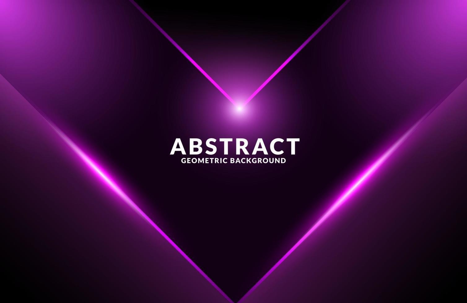 dunkelvioletter realistischer abstrakter geometrischer Hintergrund vektor
