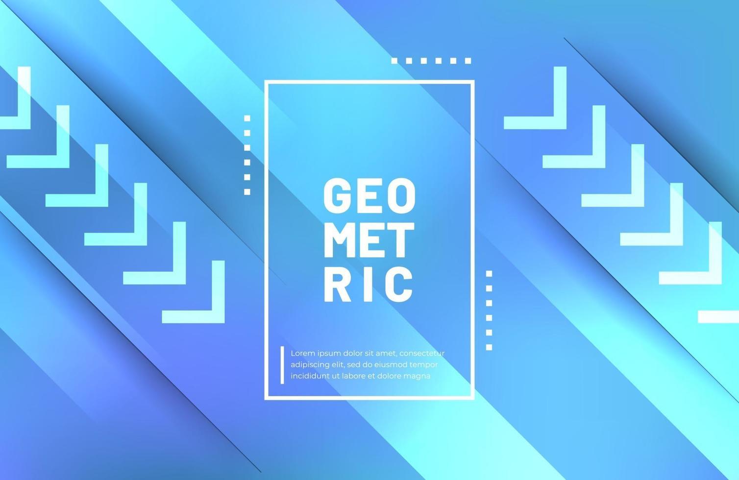 abstrakt geometrisk bakgrund med modern gradientfärg vektor