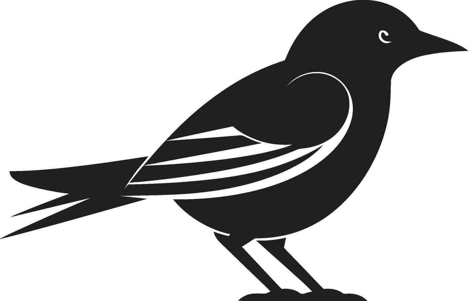 königlich Reiher Profil souverän Storch Logo vektor