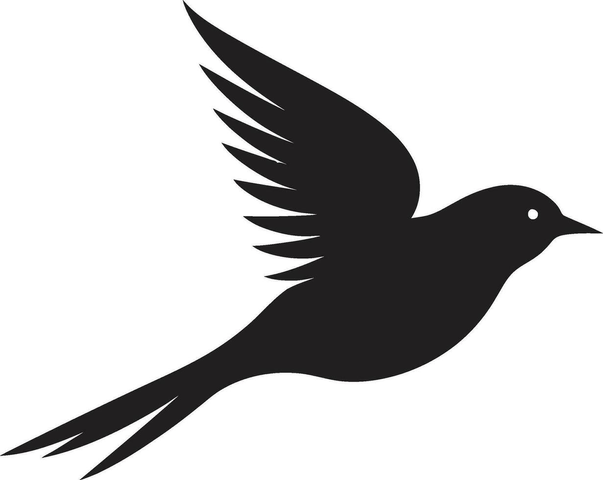 fågel Fenix återupplivning peregrine profil vektor
