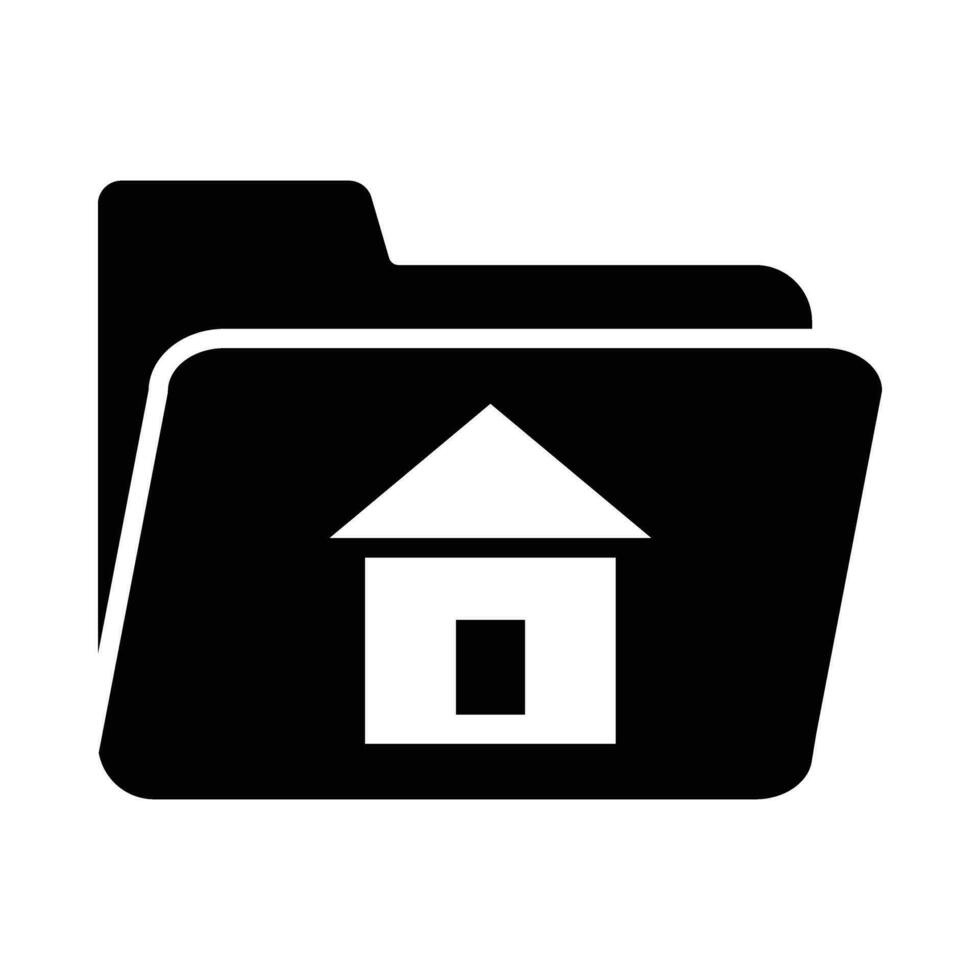 Zuhause Vektor Glyphe Symbol zum persönlich und kommerziell verwenden.