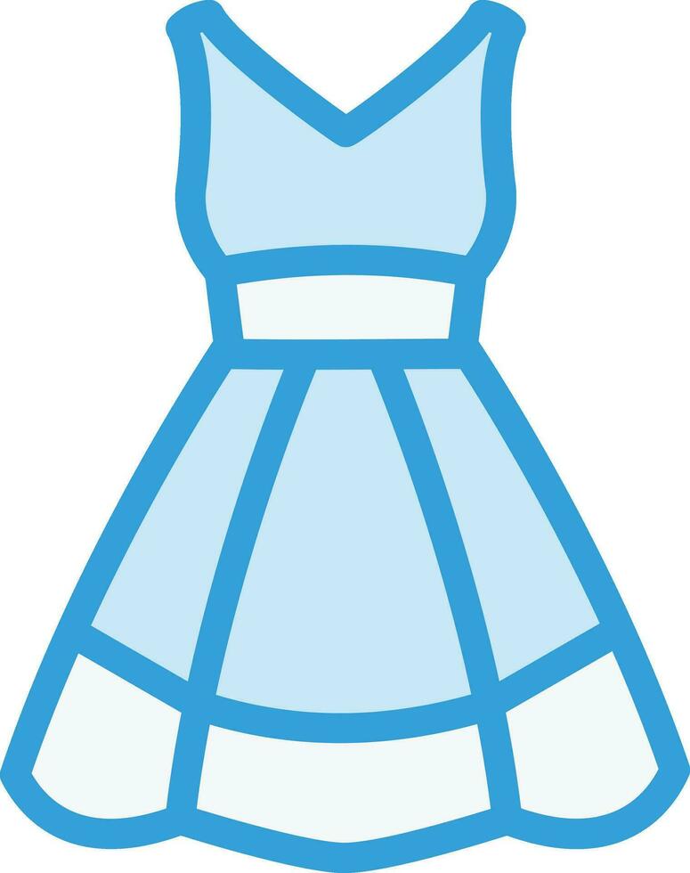 klänning vektor ikon design illustration